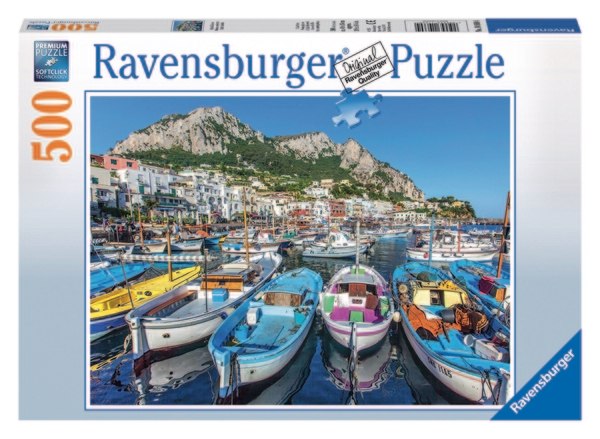 Colorful Marina - 500pc Jigsaw Puzzle by Ravensburger - image 1