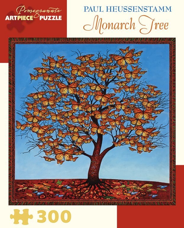 Heussenstamm: Monarch Tree - 300pc Jigsaw Puzzle by Pomegranate  			  					NEW - image 1