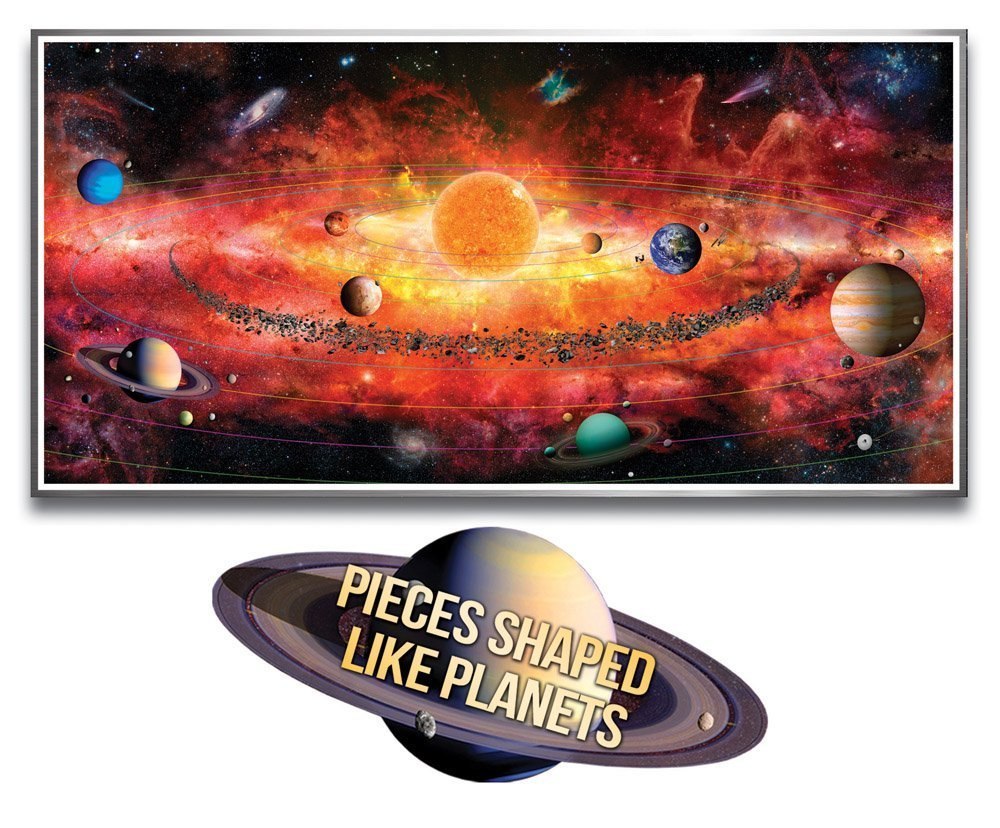 The Solar System Puzzle - 500pc Jigsaw Puzzle by A Broader View  			  					NEW - image 2