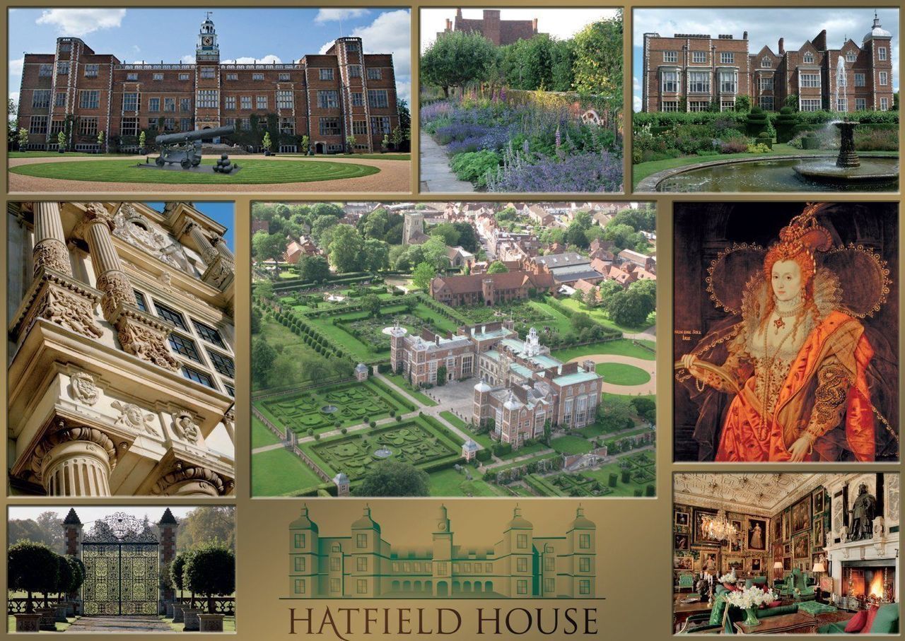 Hatfield House - 500pc Jigsaw Puzzle By Falcon  			  					NEW