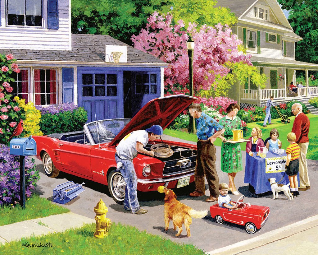 Ready for a Drive - 1000pc Jigsaw Puzzle by White Mountain