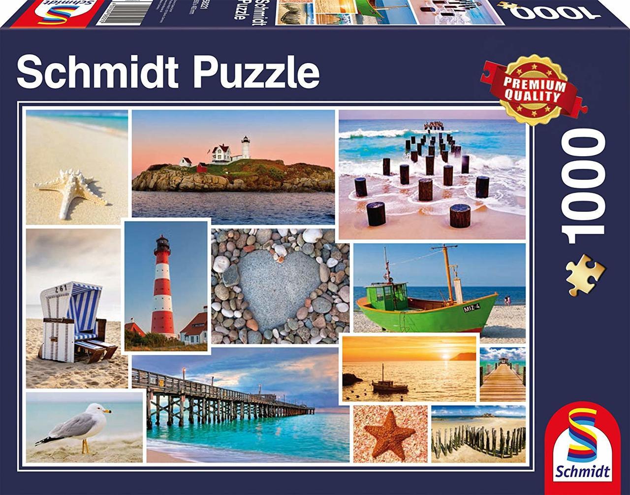 By the Sea - 1000pc Jigsaw Puzzle by Schmidt  			  					NEW - image 1