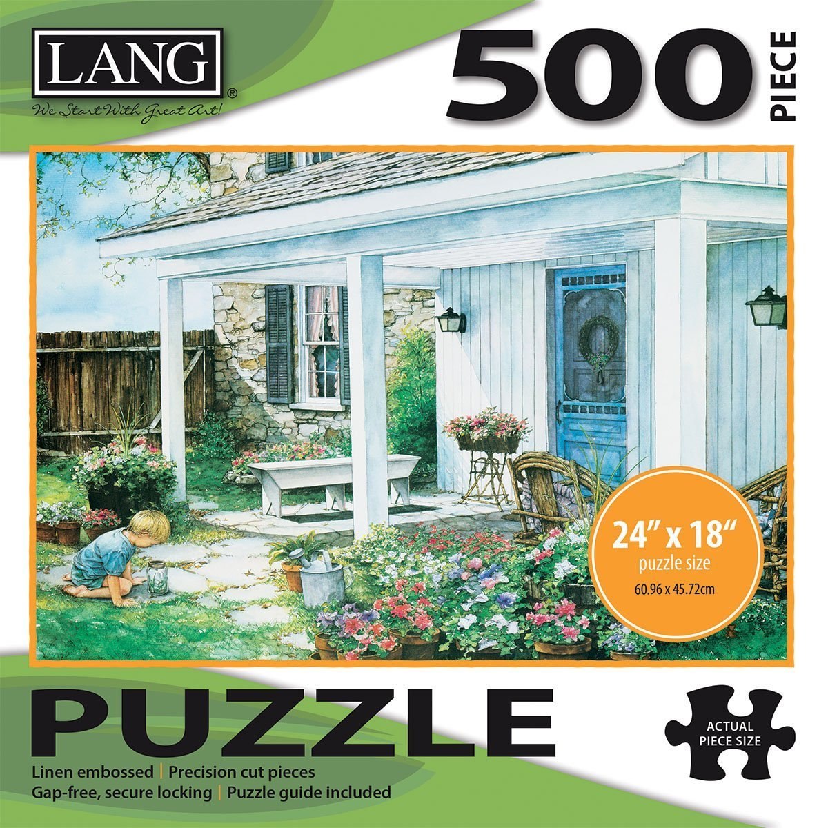 A Potted Garden - 500pc Jigsaw Puzzle by Lang  			  					NEW - image 1