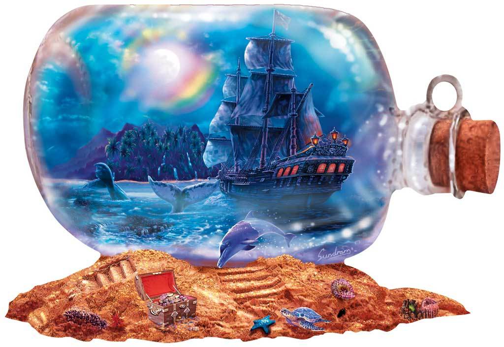 Run Aground - 1000pc Shaped Jigsaw Puzzle by Sunsout