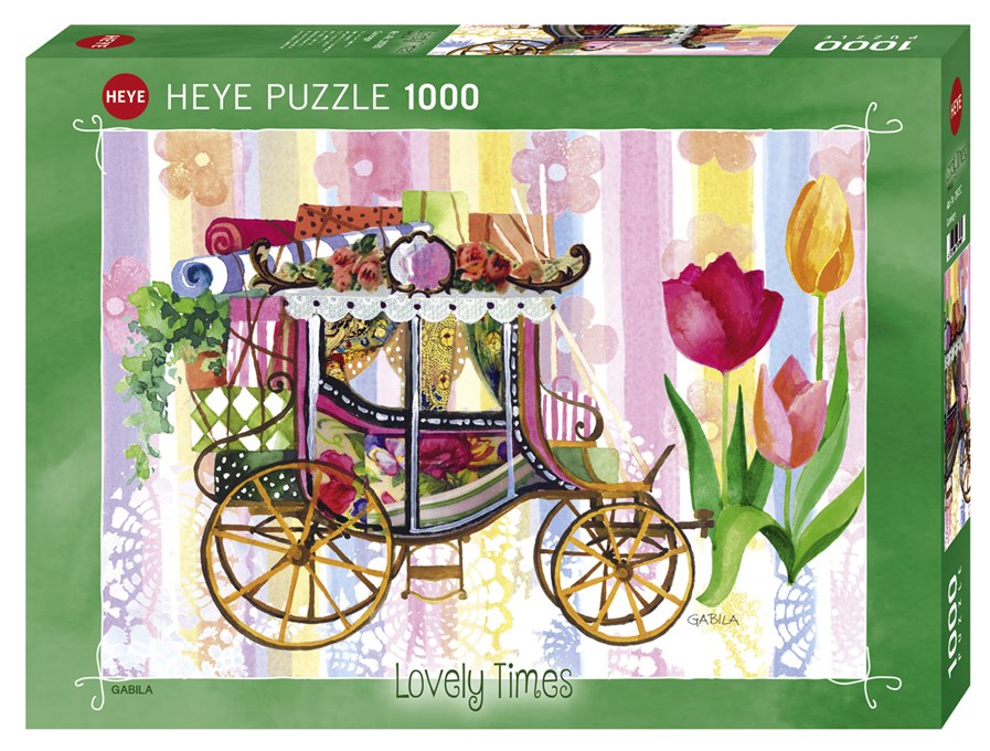 Carriage - 1000pc Jigsaw Puzzle By Heye  			  					NEW - image 1