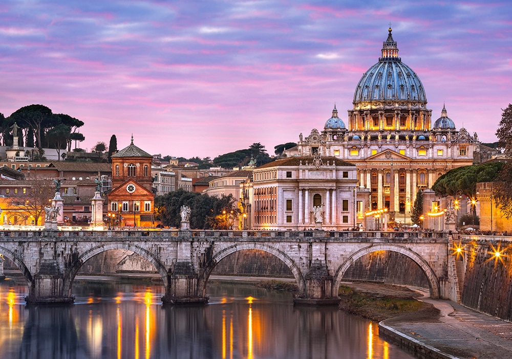 View of the Vatican - 500pc Jigsaw Puzzle By Castorland