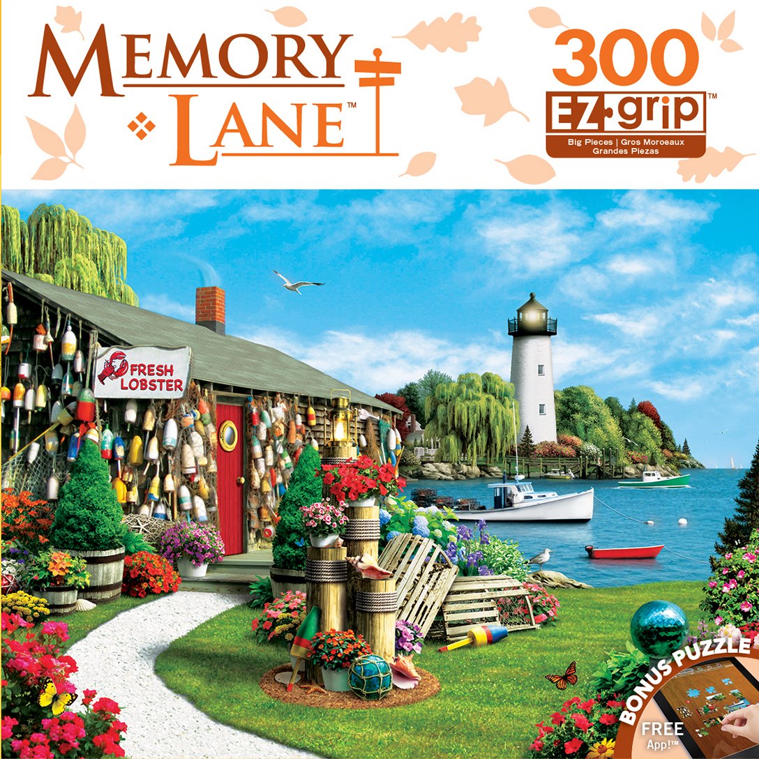 Lobster Bay - 300pc EZ Grip Jigsaw Puzzle by Masterpieces