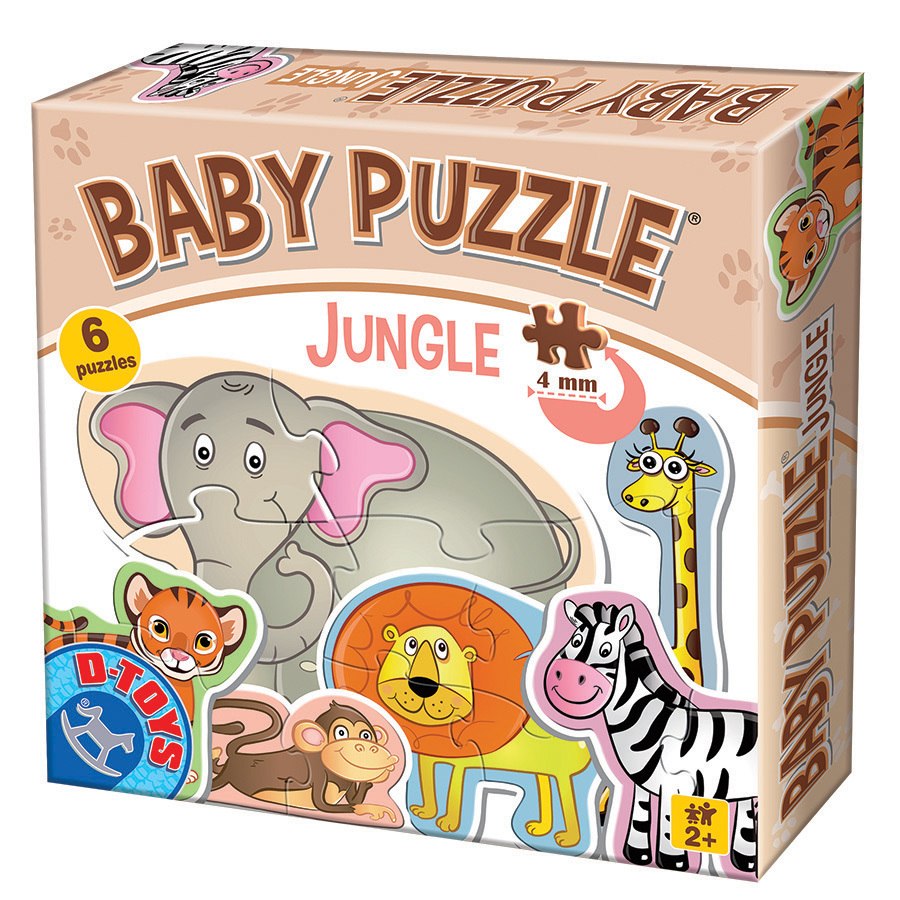 Jungle - Baby Jigsaw Puzzle by D-Toys