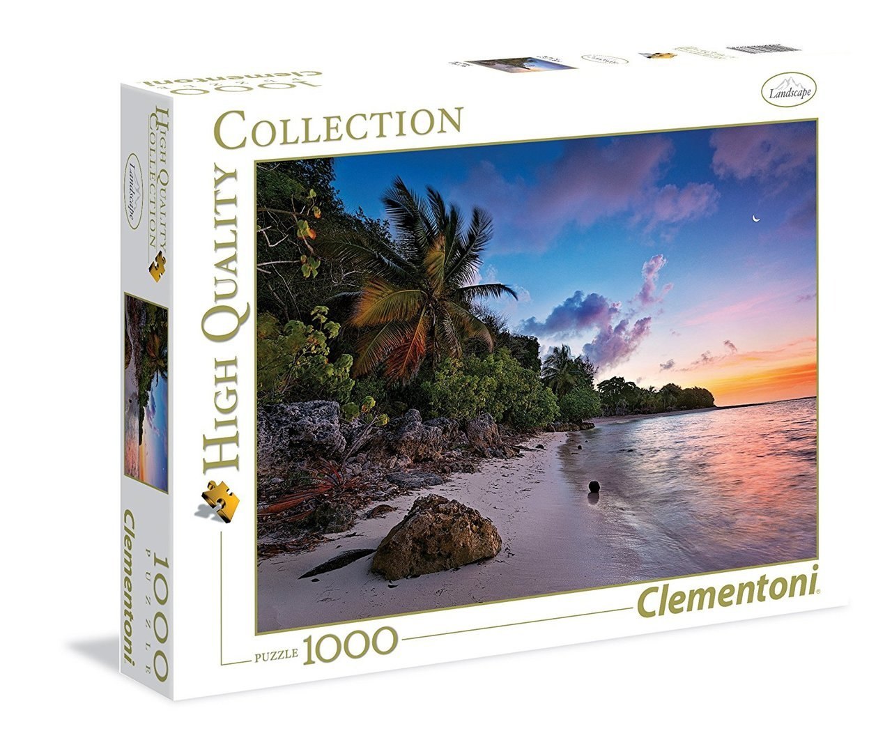 Tropical Idyll - 1000pc Jigsaw Puzzle by Clementoni - image 1