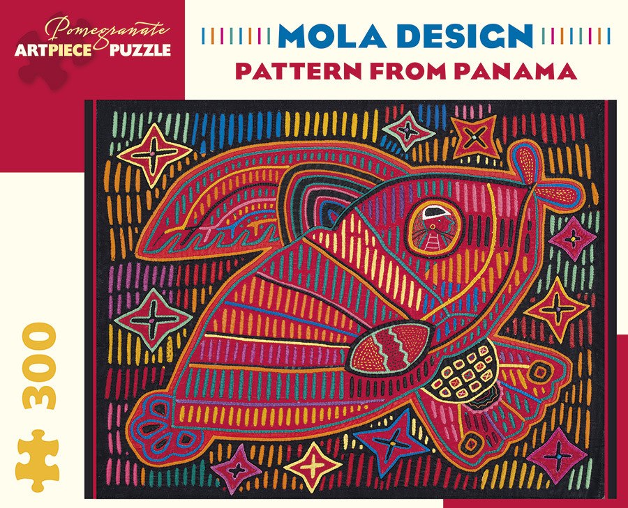 Pattern from Panama - 300pc Jigsaw Puzzle by Pomegranate  			  					NEW - image 1