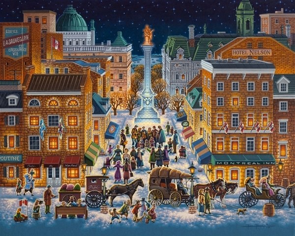 Montreal - 500pc Jigsaw Puzzle by Dowdle