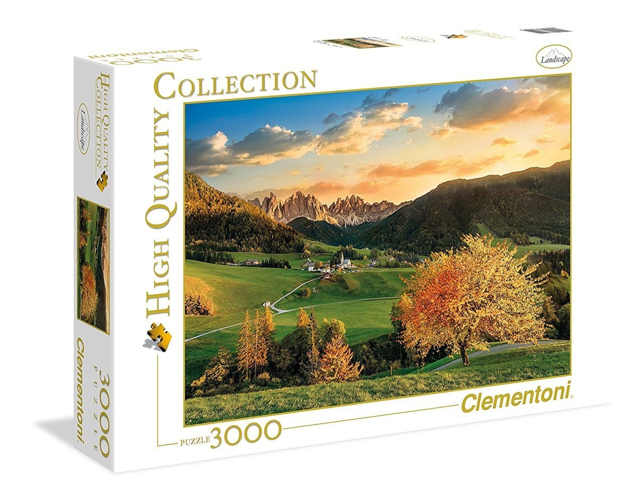 The Alps - 3000pc Jigsaw Puzzle by Clementoni - image 1