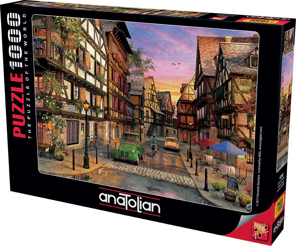 Colmar Street - 1000pc Jigsaw Puzzle by Anatolian  			  					NEW - image 1