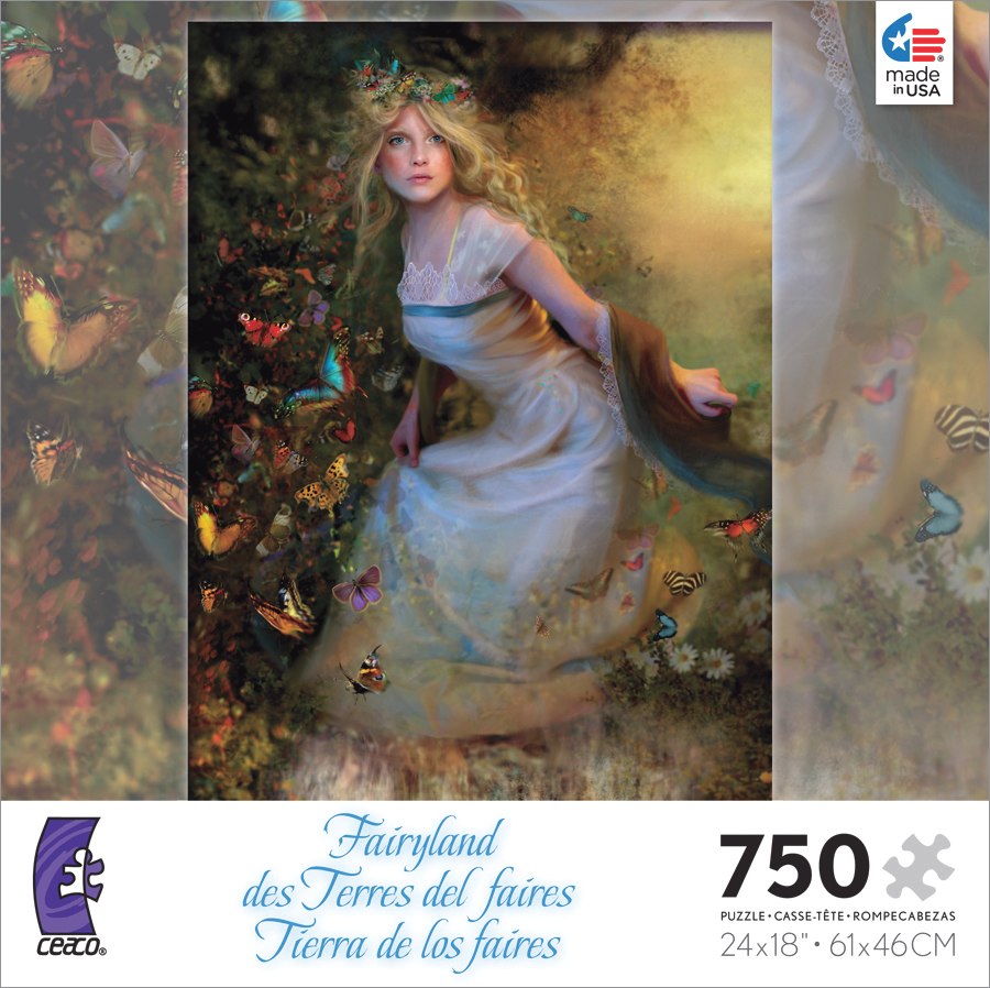 Fairyland: Summer Dancer - 750pc Jigsaw Puzzle by Ceaco