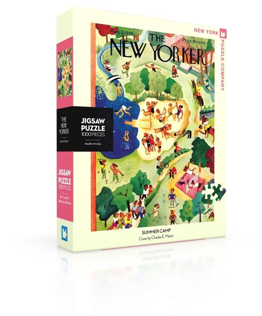 Summer Camp - 1000pc Jigsaw Puzzle by New York Puzzle Company  			  					NEW - image 2