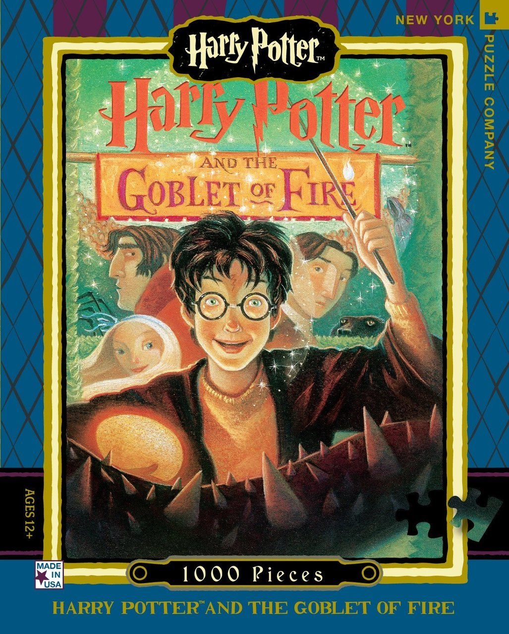 Goblet of Fire - 1000pc Jigsaw Puzzle by New York Puzzle Company  			  					NEW - image 1