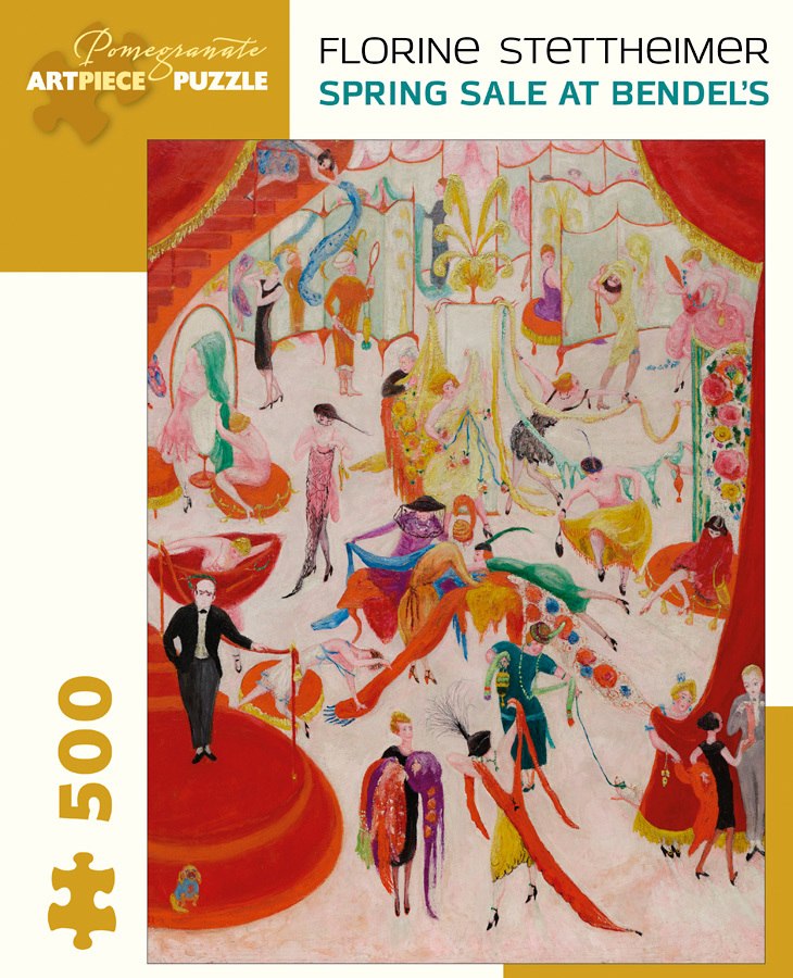 Stettheimer: Spring Sale - 500pc Jigsaw Puzzle by Pomegranate  			  					NEW - image 1