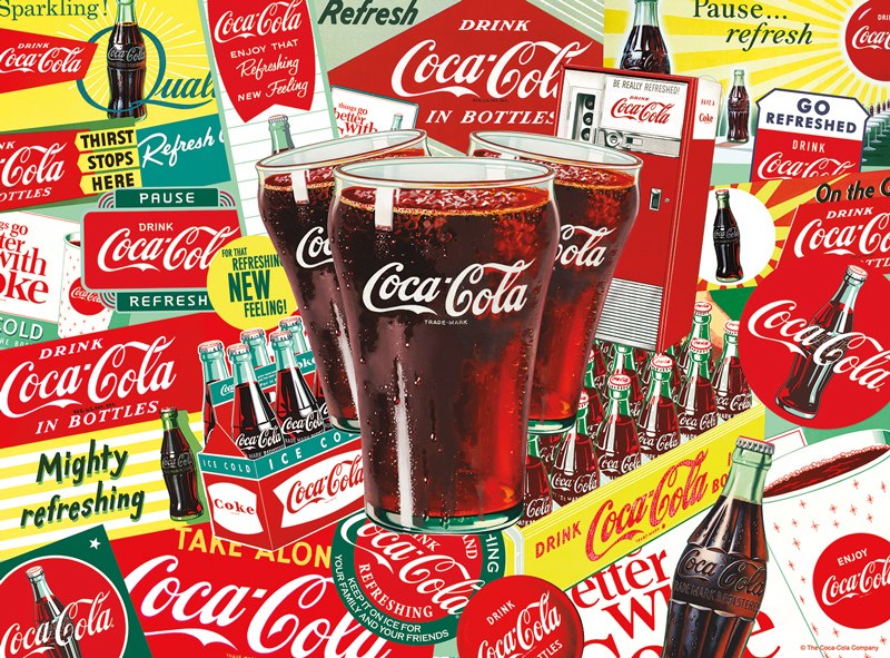 Coca-Cola: Mighty Refreshing - 1000pc Jigsaw Puzzle By Buffalo Games