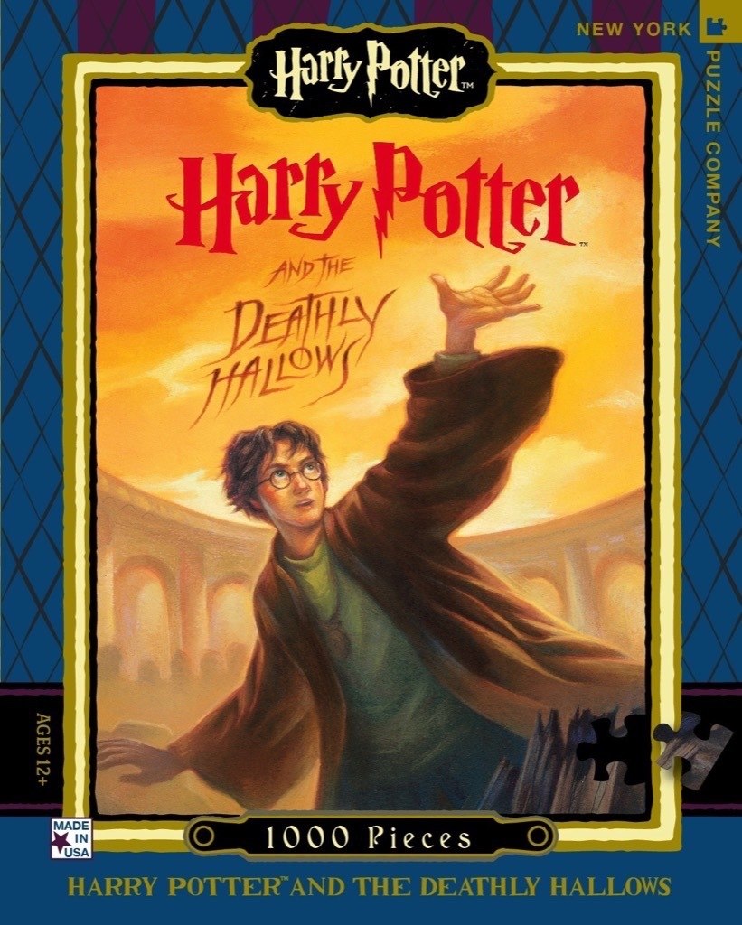 Deathly Hallows - 1000pc Jigsaw Puzzle by New York Puzzle Company  			  					NEW - image 1