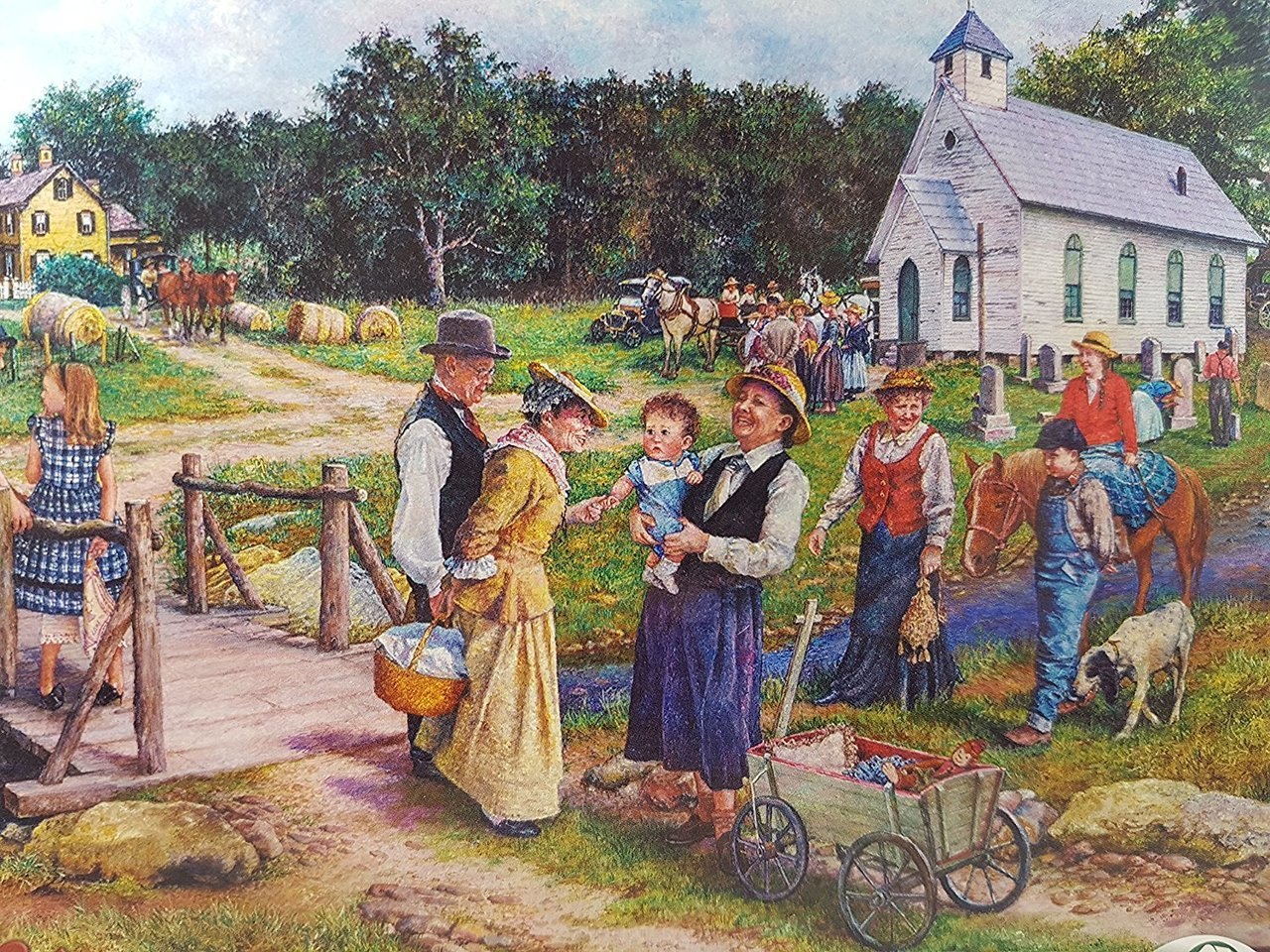 Country Church - 1000+pc Jigsaw Puzzle By Sunsout  			  					NEW