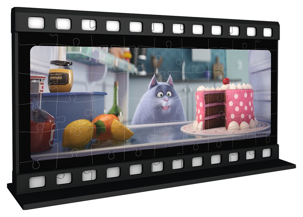 Secret Life of Pets - 108pc Two-Sided 3D Jigsaw Puzzle By Ravensburger