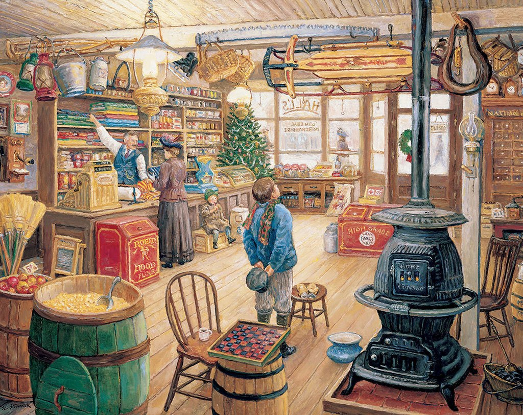 The Olde General Store - 1000pc Jigsaw Puzzle by White Mountain