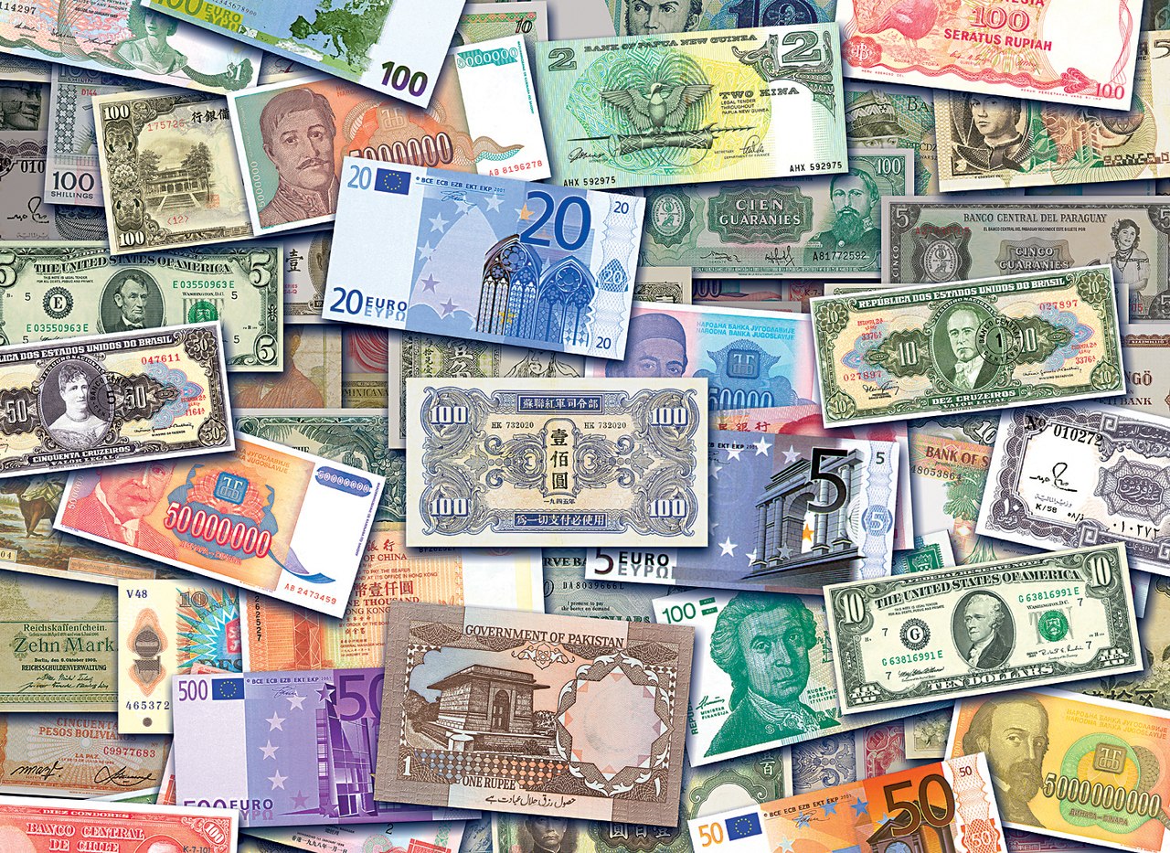 Currency Notes - 500pc Jigsaw Puzzle By Tomax