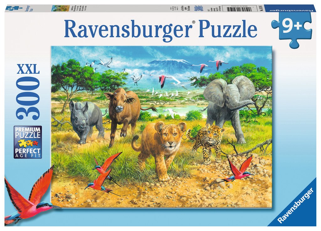 Big Five Babies - 300pc Jigsaw Puzzle By Ravensburger  			  					NEW - image 1