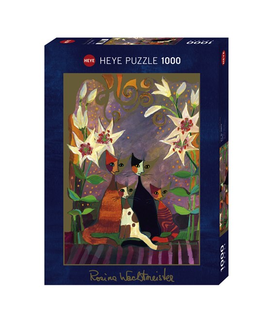 Lilies - 1000pc Jigsaw Puzzle By Heye  			  					NEW - image 1