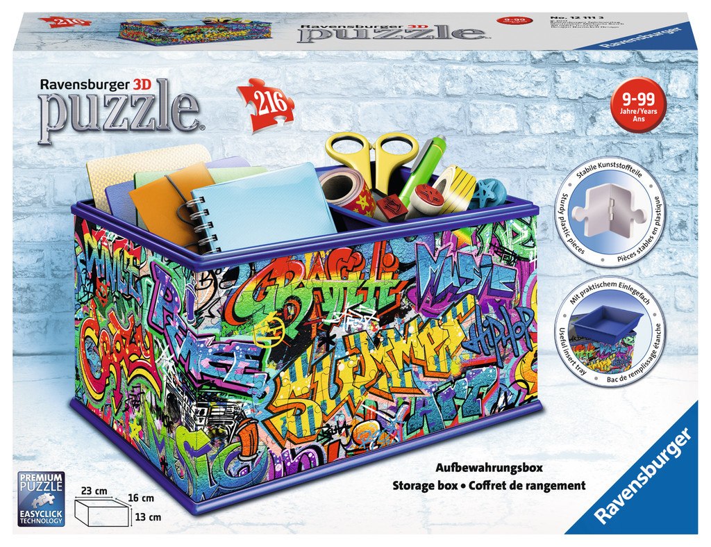 Strorage Box - 216pc 3D Jigsaw Puzzle By Ravensburger  			  					NEW - image 1