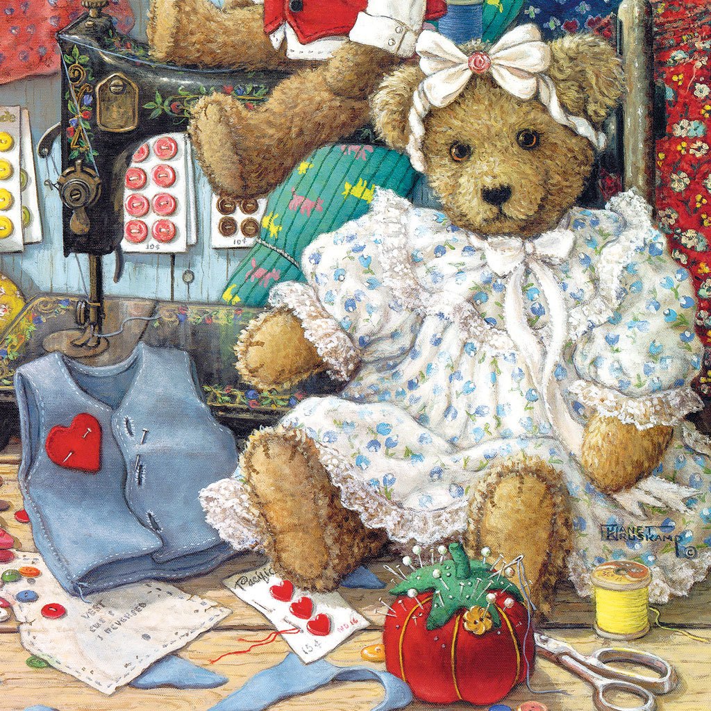 Bears & Bows - 500pc Jigsaw Puzzle by SunsOut