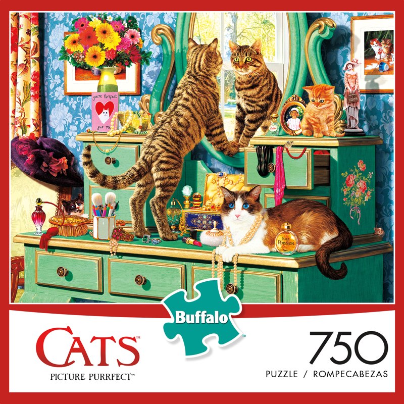 Cats: Picture Purrfect - 750pc Jigsaw Puzzle By Buffalo Games - image 1