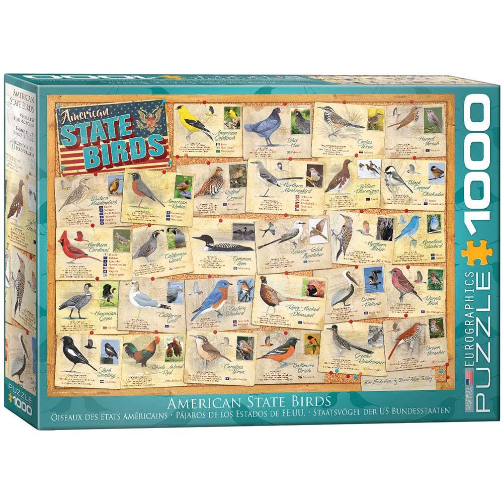 State Birds - 1000pc Jigsaw Puzzle by Eurographics  			  					NEW - image 1