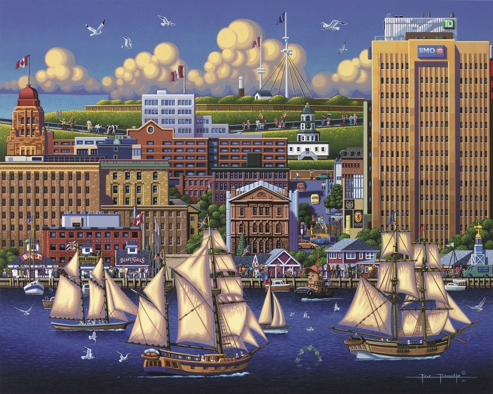 Halifax - 500pc Jigsaw Puzzle by Dowdle  			  					NEW