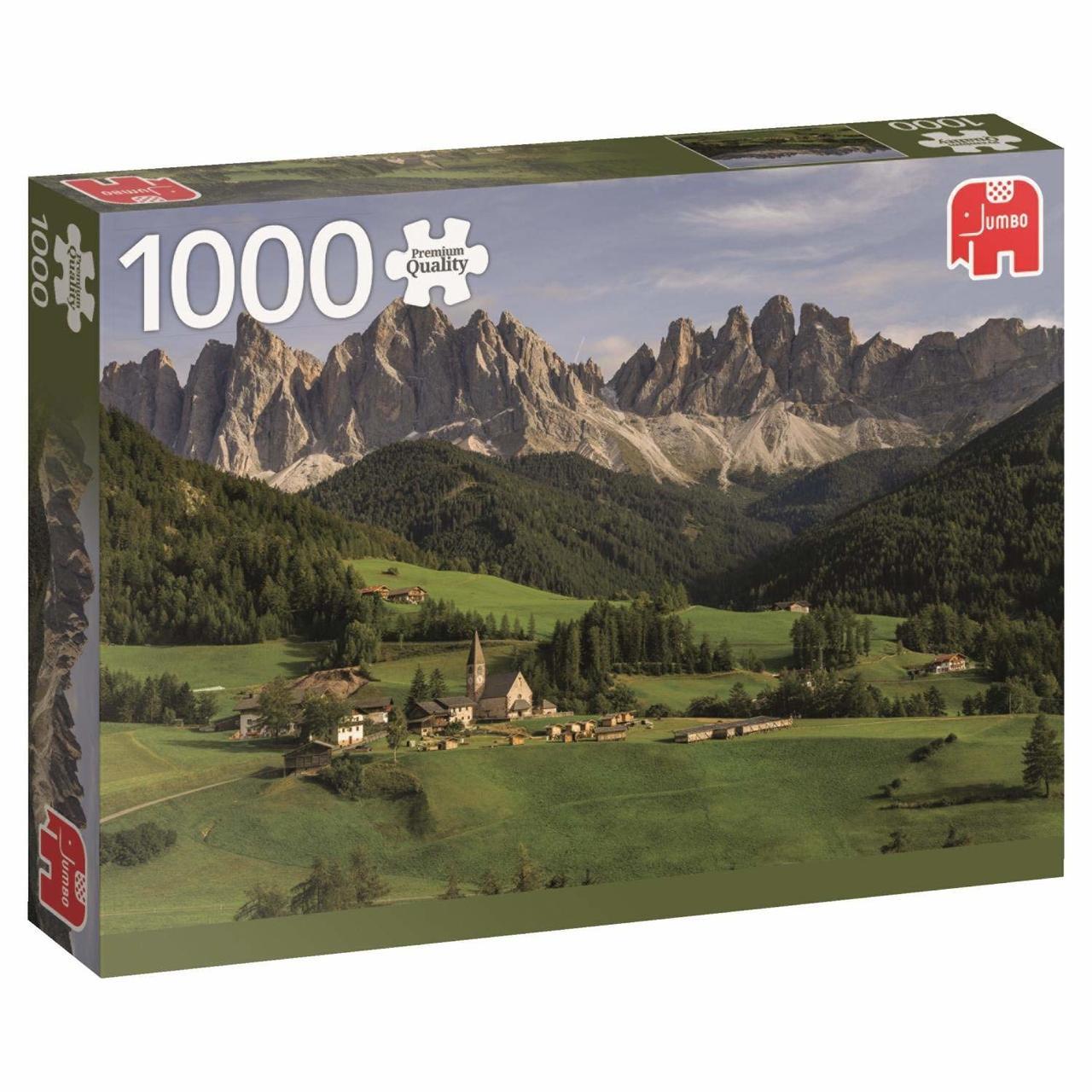 Dolomites, Italy - 1000pc Jigsaw Puzzle By Jumbo  			  					NEW - image 1