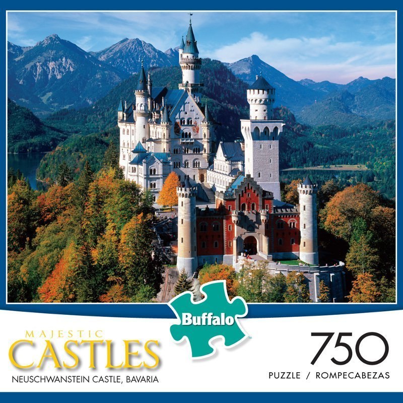 Neuschwanstein Castle - 750pc Jigsaw Puzzle by Buffalo Games - image 2