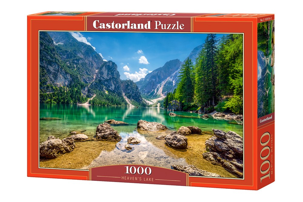 Heaven's Lake - 1000pc Jigsaw Puzzle By Castorland - image 1