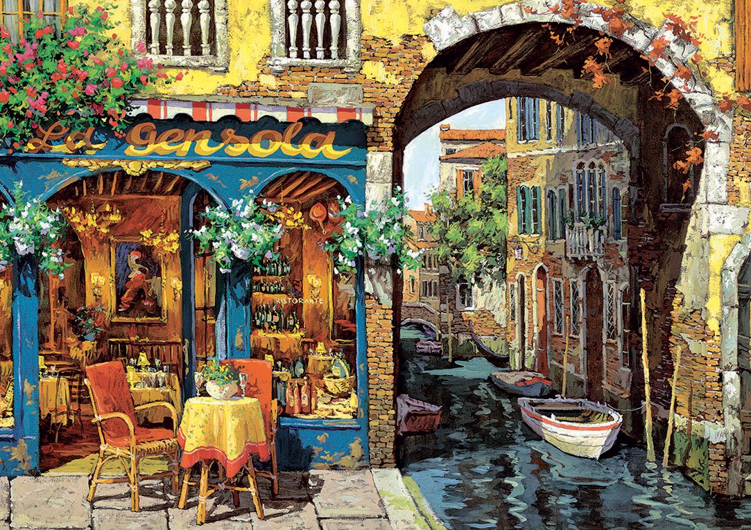 Viktor Shvaiko: La Gensola - 300pc Large Format Jigsaw Puzzle by Educa