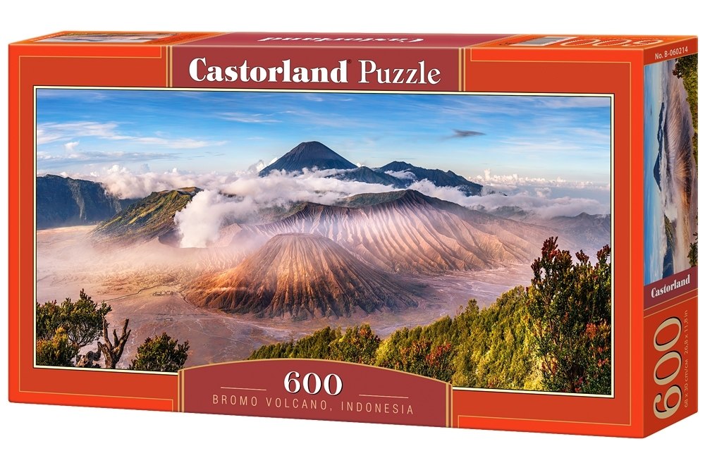 Bromo Volcano, Indonesia - 600pc Jigsaw Puzzle By Castorland  			  					NEW - image 1