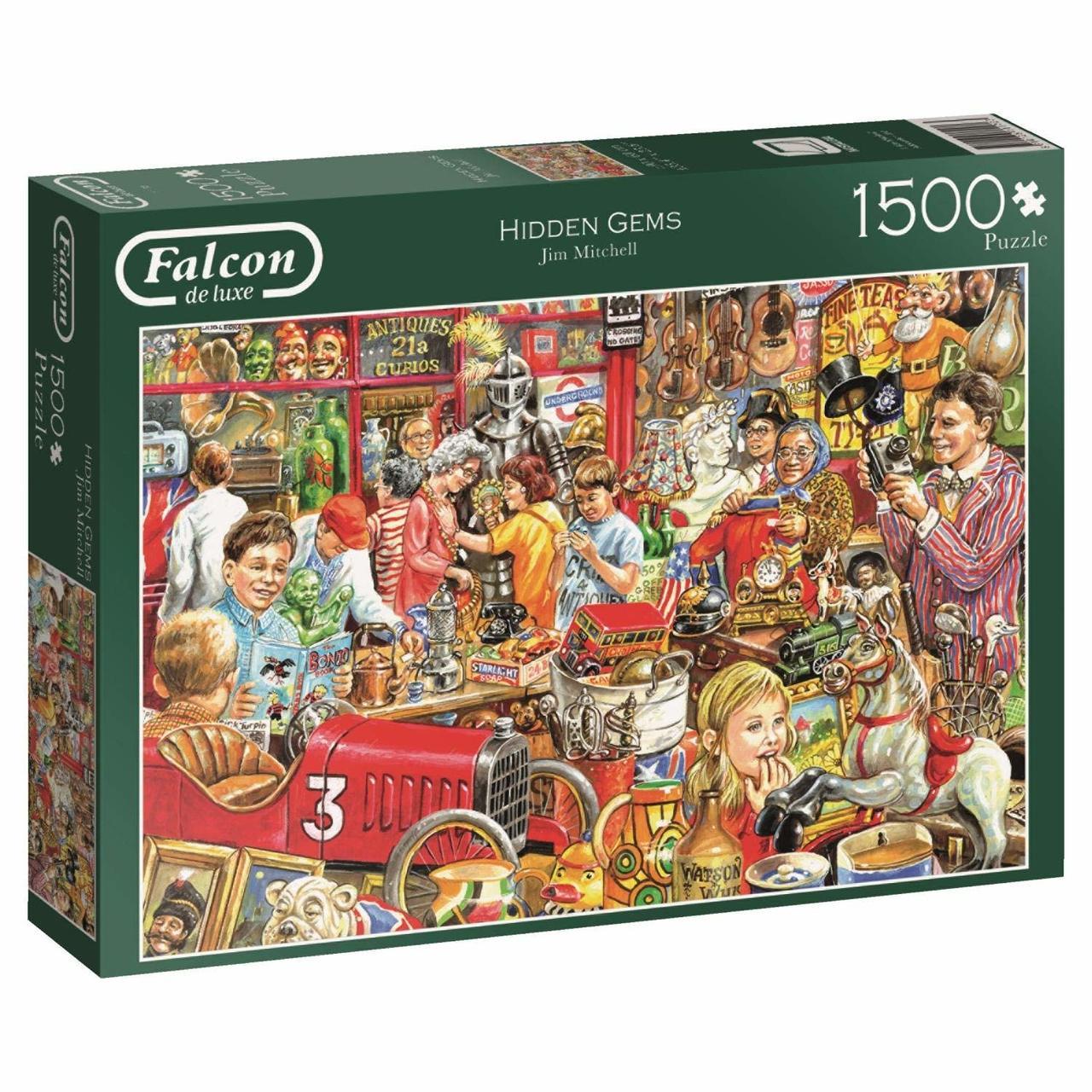 Hidden Gems - 1500pc Jigsaw Puzzle By Falcon  			  					NEW - image 1