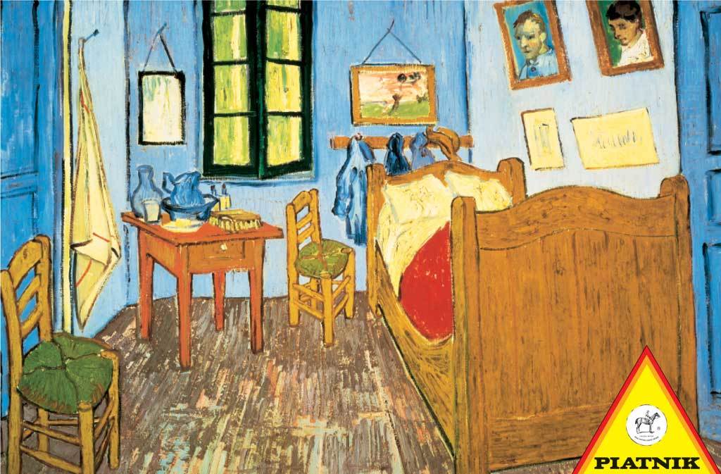 Van Gogh: Bedroom at Arles - 1000pc Jigsaw Puzzle by Piatnik