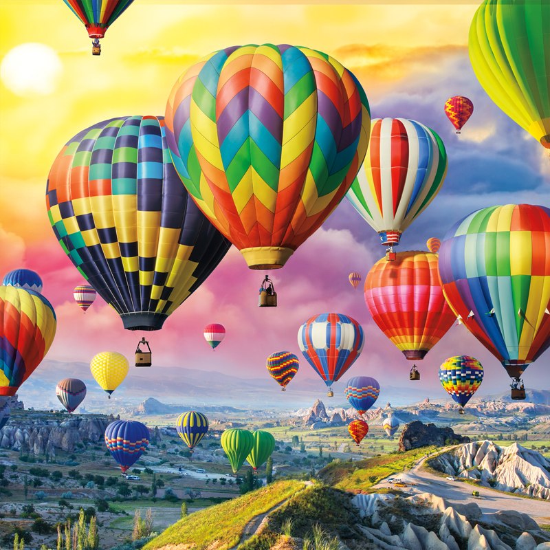 Up, Up, and Away - 300pc Large Format Jigsaw Puzzle by Buffalo Games  			  					NEW