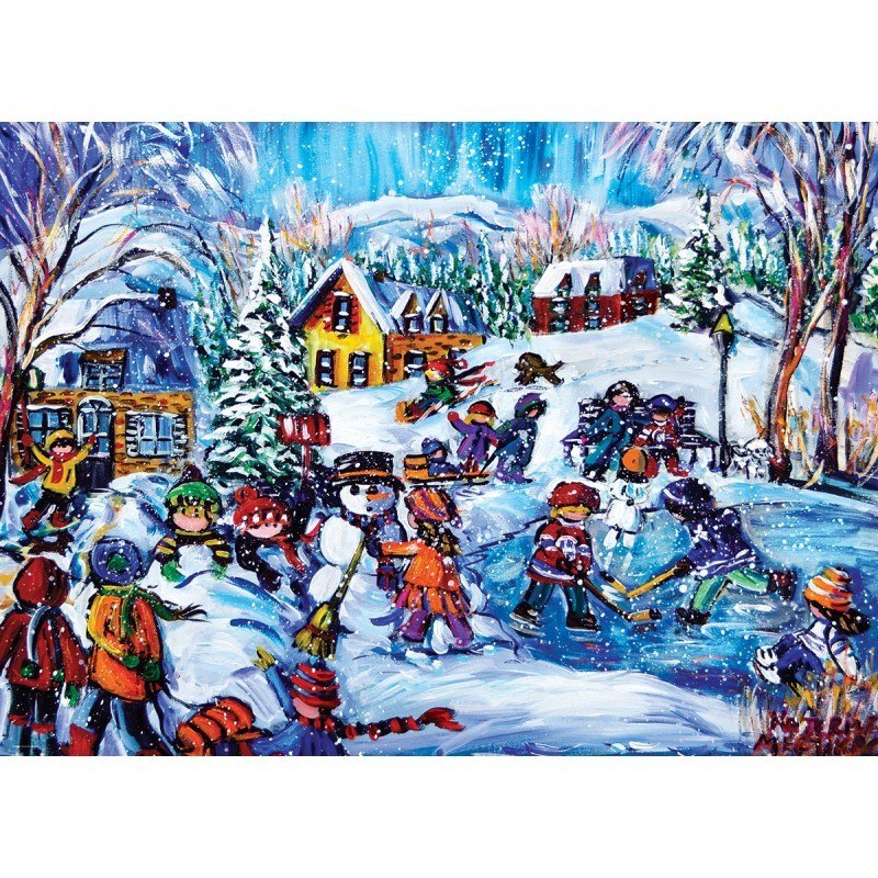 Snow Day - 1000pc Jigsaw Puzzle by Eurographics  			  					NEW