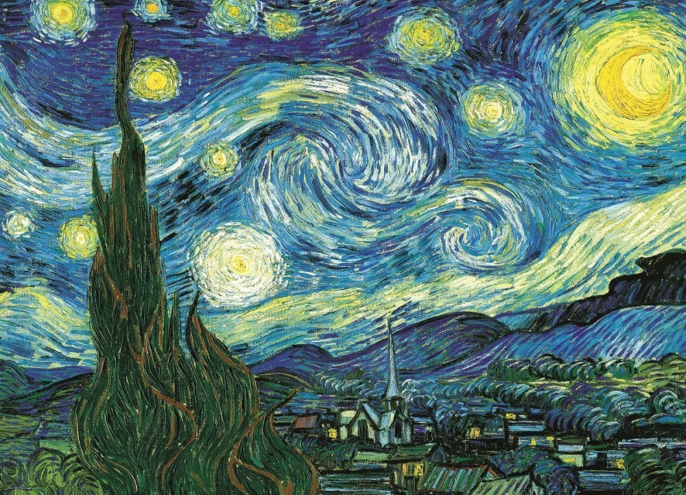 Starry Night by Vincent van Gogh - 100pc Jigsaw Puzzle by Eurographics  			  					NEW