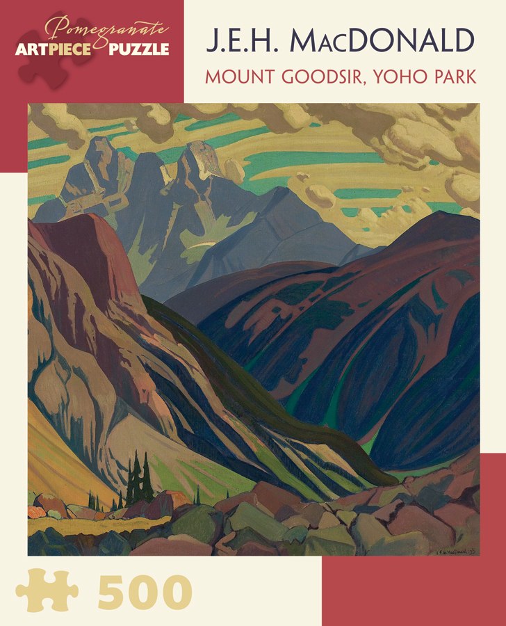 MacDonald: Mount Goodsir, Yoho Park - 500pc Jigsaw Puzzle by Pomegranate