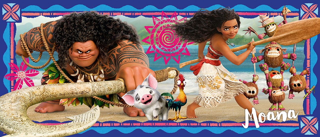 Moana's Adventure - 200pc Panoramic Jigsaw Puzzle by Ravensburger  			  					NEW