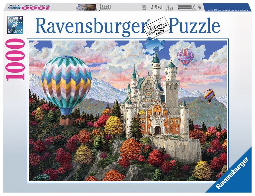 Neuschwanstein Daydream - 1000pc Jigsaw Puzzle By Ravensburger  			  					NEW - image 1