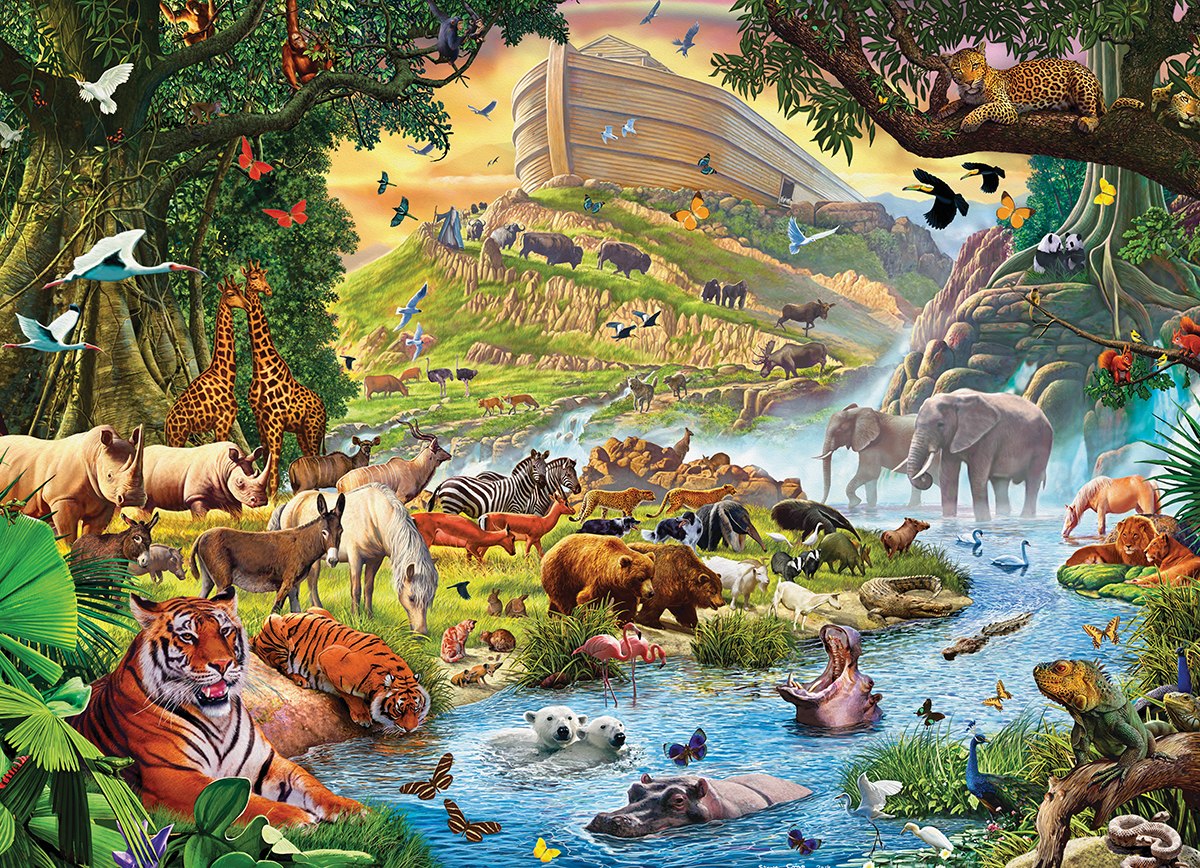 Steve Crisp: Noah's Ark Before the Rain - 300pc Jigsaw Puzzle by Eurographics