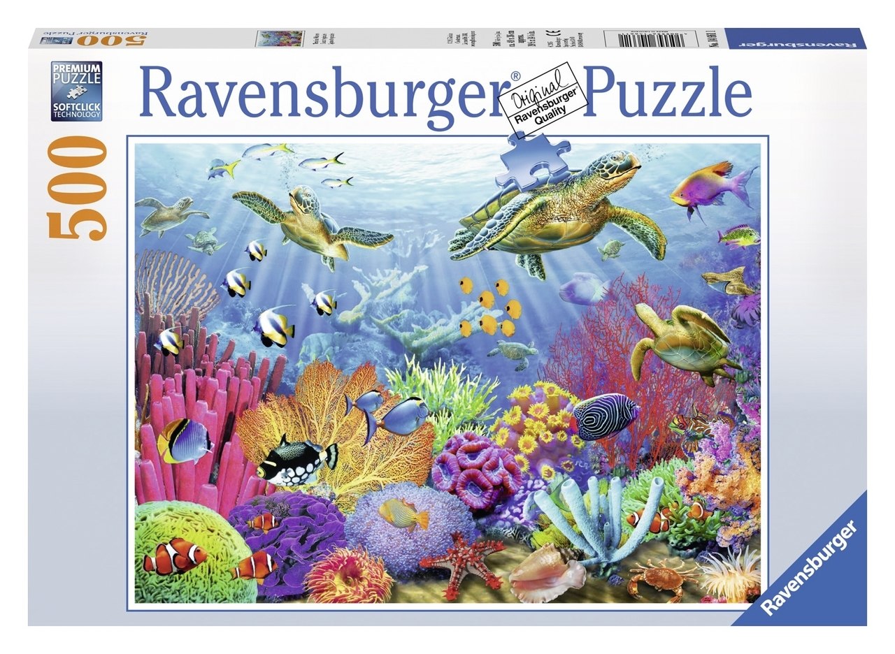 Tropical Waters - 500pc Jigsaw Puzzle by Ravensburger - image 1