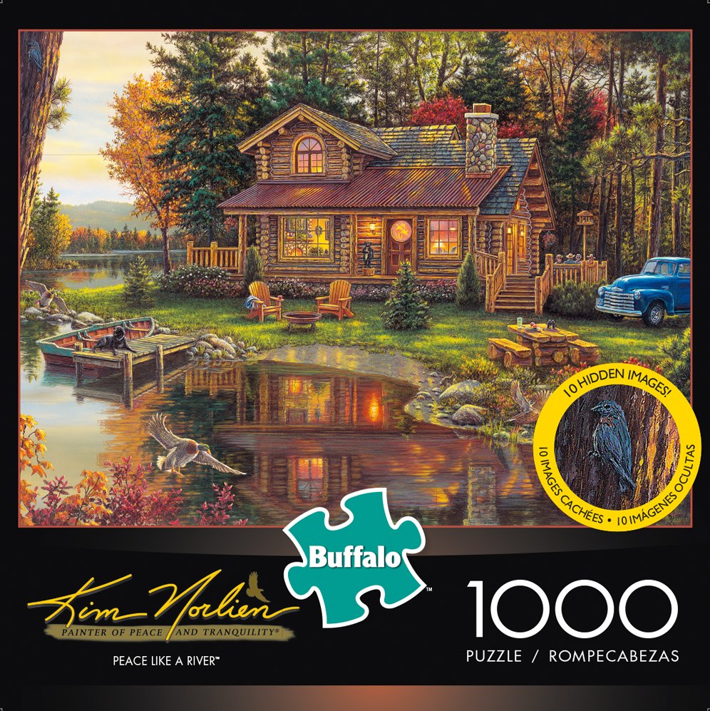 Norlien: Peace Like A River - 1000pc Jigsaw Puzzle By Buffalo Games - image 1